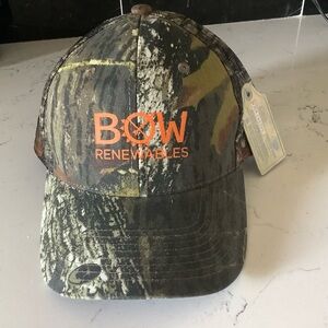 Vintage Mossy oak camouflage hunting trails hiking hat snapback one size